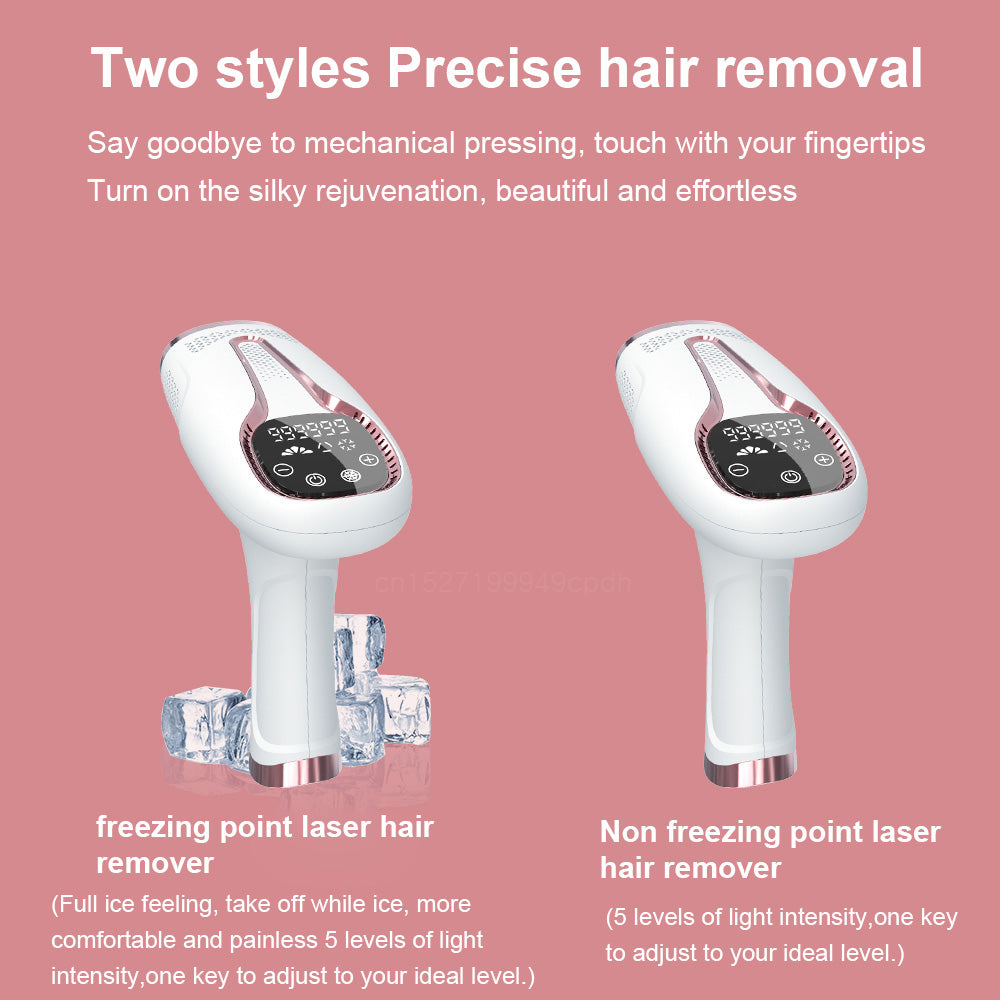Professional IPL Laser Epilator Hair Removal for Full Body Women Legs Bikini Painless Hair Remover Permanent Ice Freezing Device