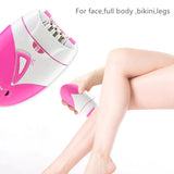 Shinon SH-7803 epilator rechargeable threading machine full body hair removal machine from roots