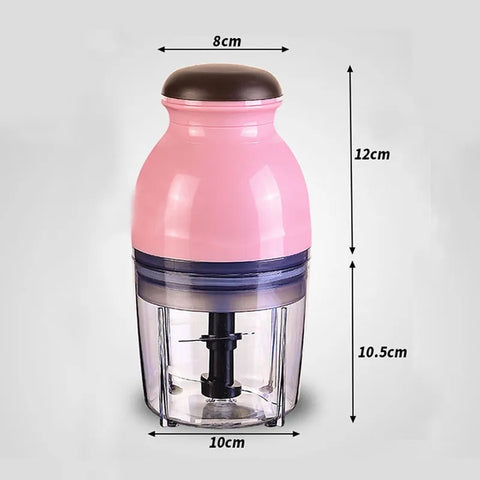 Electric Portable Chopper 1 Litre 4 Blades