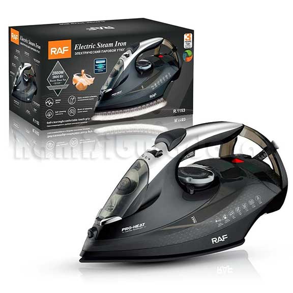 Super Steam Iron RAF R.1153 2800 watts Highest Quality