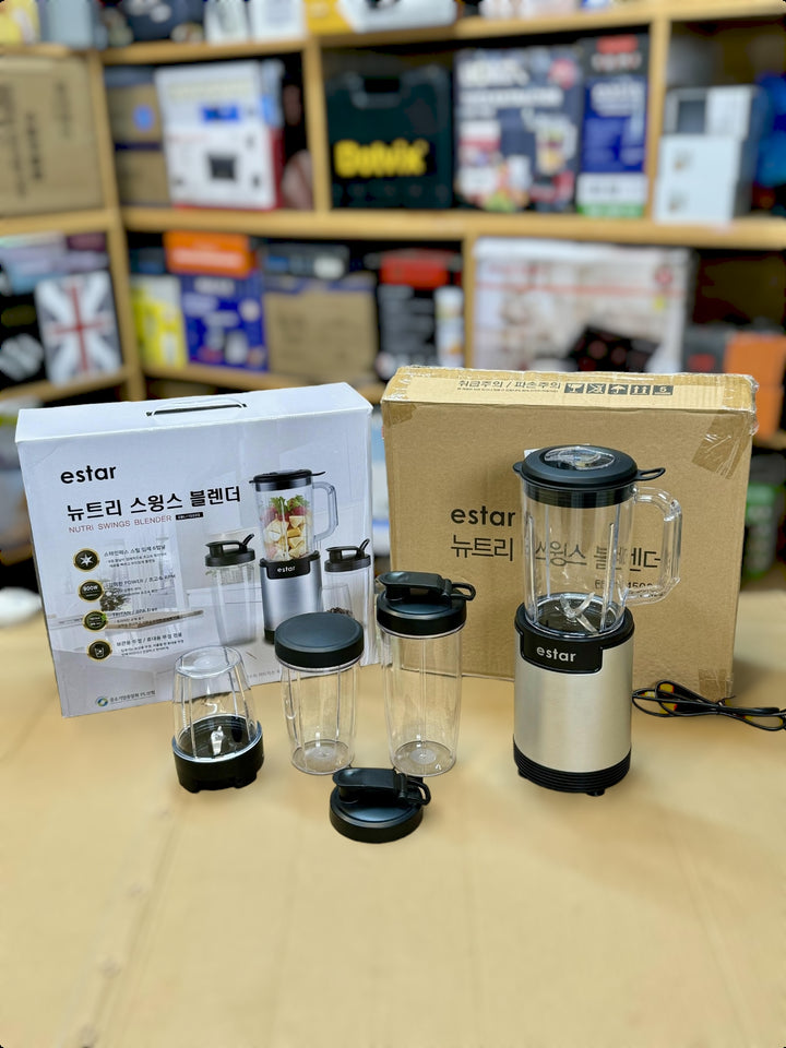 ESTAR 4 in 1 Nutri Blender High Speed Korean Lot 900 watts