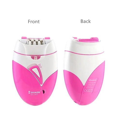 Shinon SH-7803 epilator rechargeable threading machine full body hair removal machine from roots