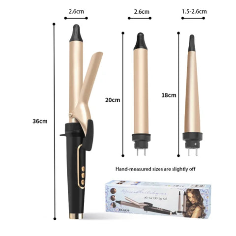 3 in 1 Professional Salon Styling Electric Hair Curler Constant Temperature Curling Iron