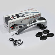 Electric Double Head Massager Infrared Heat Massaging Rod Big Muscle Relief Machine