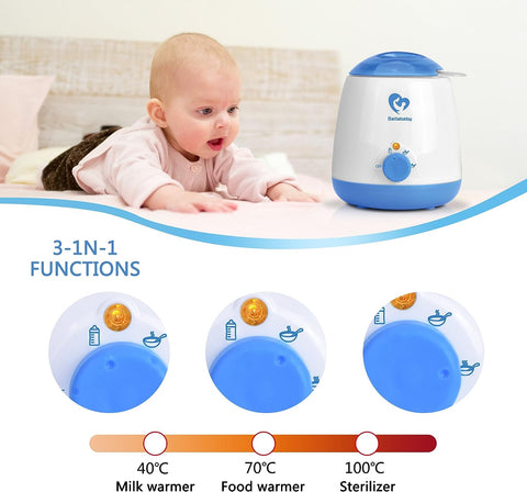 Bellababy Bottle Warmer Fast-Heating Keep Warm for Night Feeding Formula Warmer Oil Warmer Lotion Heater