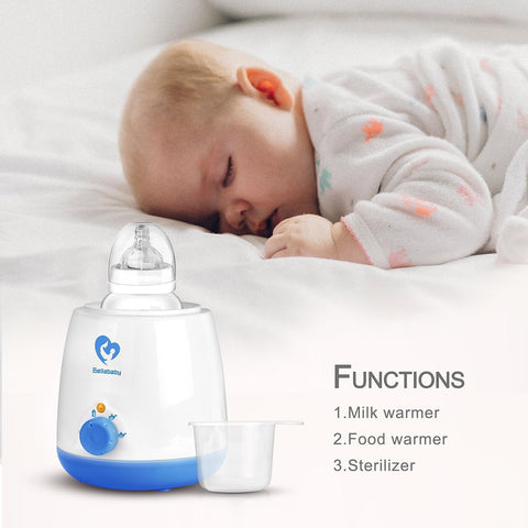 Bellababy Bottle Warmer Fast-Heating Keep Warm for Night Feeding Formula Warmer Oil Warmer Lotion Heater