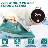 RAF R.1201 Electric Steam Iron Full Size 2400 watts Ceramic Soleplate