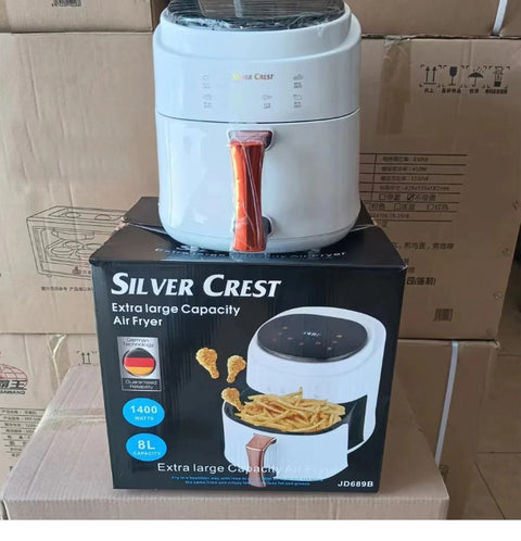 SILVER CREST AIR FRYER 8 LITRE JD689B 1400 watts