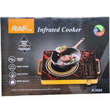 RAF R.2024 Infrared Cooker Multifunction Hot Plate Stove 2200 watts