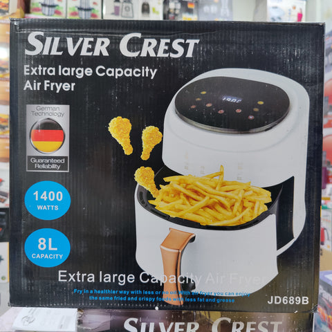 SILVER CREST AIR FRYER 8 LITRE JD689B 1400 watts