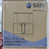 SEIGI AIR FRYER KG-6S INDIAN AIR FRYER TOASTER 1200 watts