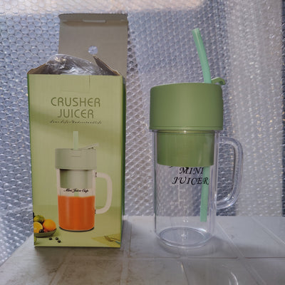 340ML Wireless Juicer Cup Portable Juice Blender Mini Ice Crusher Home Outdoor Office Fruit Milkshake Vegetable Juice Maker