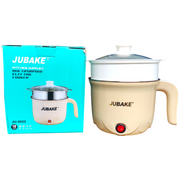 JUBAKE JU-5522 ELECTRIC COOKER 1.8 LITRES 600 WATTS WITH EGG BOILER