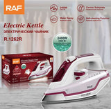 RAF R.1262 Electric Steam Iron Full Size 2400 watts Ceramic Soleplate