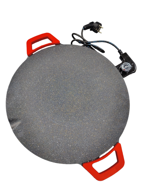 Electric Grill Plate Nonstick Wok Barbecue Pot Electric Tawa