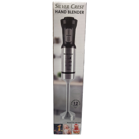 SILVER CREST HAND BLENDER SI-818 1500 WATTS 4 BLADES