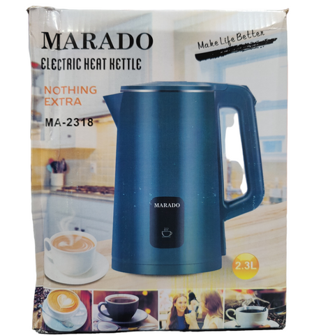 MARADO ELECTRIC KETTLE MA-2318 2.3 LITRE 1500 WATTS