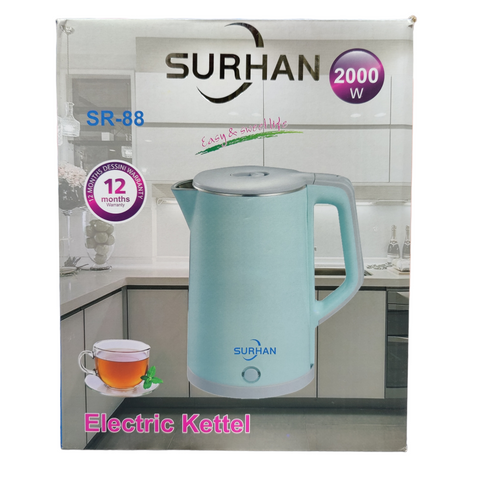 SURHAN ELECTRIC KETTLE SR-88 2.0 LITRE 2000 watts