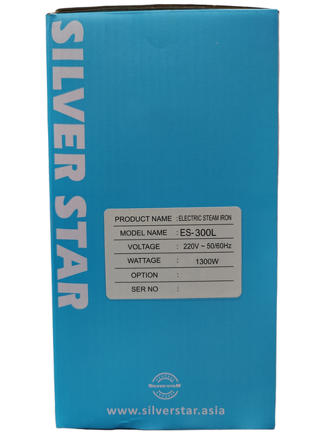 SILVER STAR COMMERCIAL STEAM IRON BOTTLE PRESS GRAVITY IRON