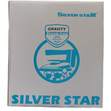 SILVER STAR COMMERCIAL STEAM IRON BOTTLE PRESS GRAVITY IRON