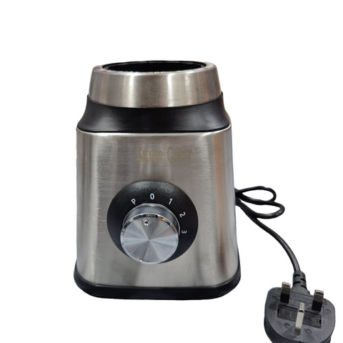 SILVER CREST ELECTRIC BLENDER 3 IN 1 ZK-9090 WET DRY GRINDER MILL 1200 WATTS