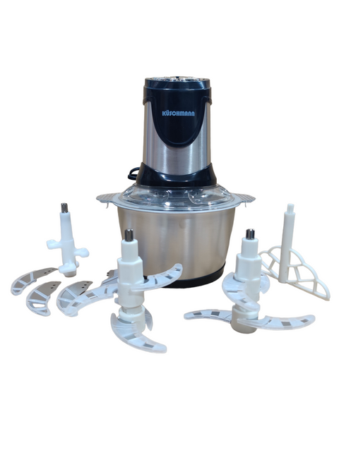 2 LITRE ELECTRIC CHOPPER WITH 3 EXTRA BLADES HIGH POWER MOTOR