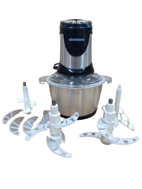 2 LITRE ELECTRIC CHOPPER WITH 3 EXTRA BLADES HIGH POWER MOTOR