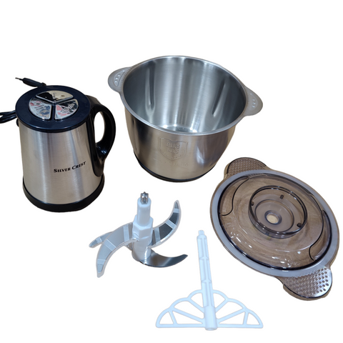 SILVER CREST 3 LITRE Chopper 4 blades with Beater