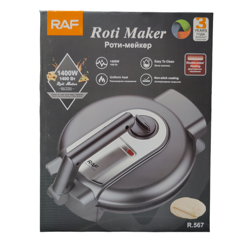 RAF R 567 ELECTRIC ROTI MAKER 10 inches