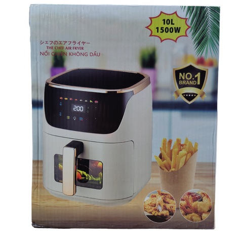 10 Litre Digital Air Fryer 1500 watts