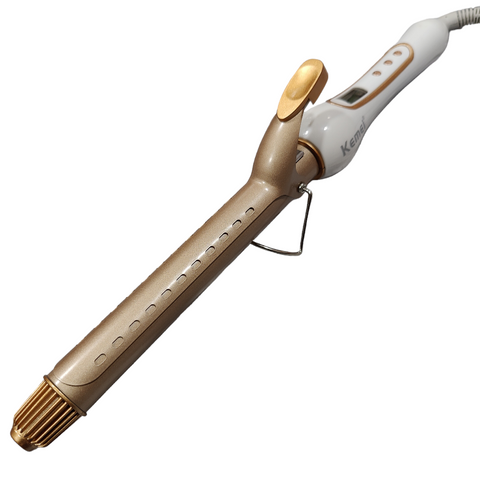 Kemei km-9942 Professional Hair Curling Rod Long Tong Digital Temperature Control