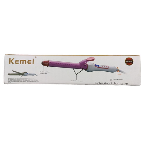 Kemei km-9942 Professional Hair Curling Rod Long Tong Digital Temperature Control