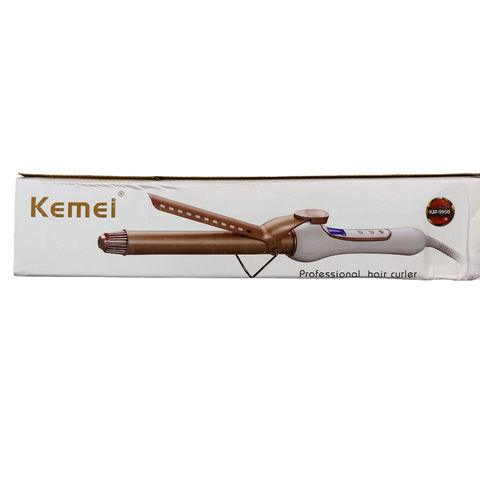 Kemei km-9942 Professional Hair Curling Rod Long Tong Digital Temperature Control