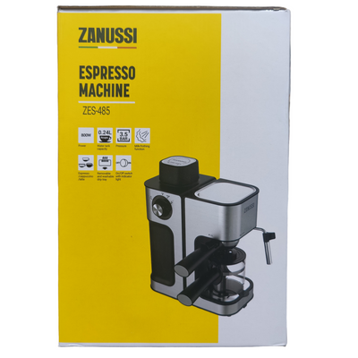 ZANUSSI ESPRESSO MACHINE COFFEE MAKER ZES-485 CAPPUCCINO LATTE MAKING MACHINE