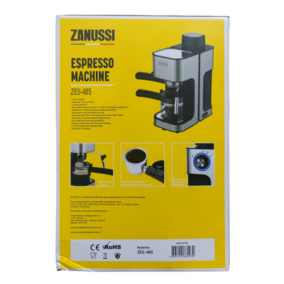 ZANUSSI ESPRESSO MACHINE COFFEE MAKER ZES-485 CAPPUCCINO LATTE MAKING MACHINE