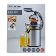 SILVER CREST ELECTRIC CITRUS JUICER COMMERCIAL BIG ORANGE GRAPEFRUIT JUICE MACHINE 130 WATTS