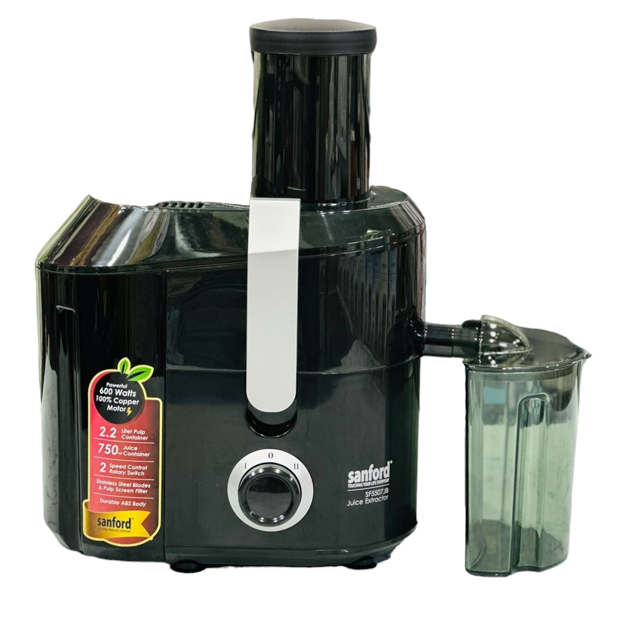 SANFORD ELECTRIC JUICER SF5507JB 600 WATTS COPPER MOTOR