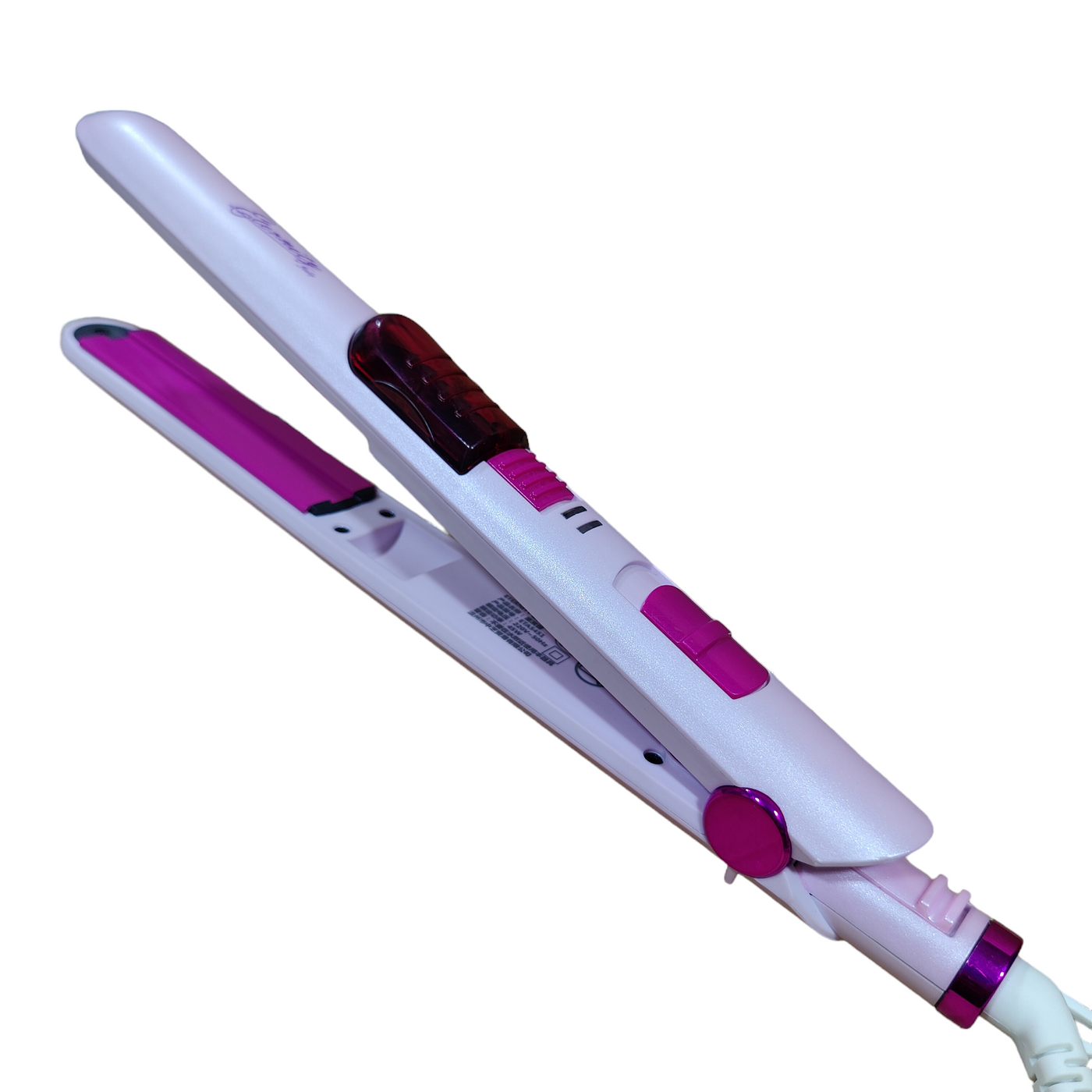 Korean Steam Hair Straightener ETERNITY JOY CERAMIC PLATES INSTANT RESULTS FAST HEAT UP