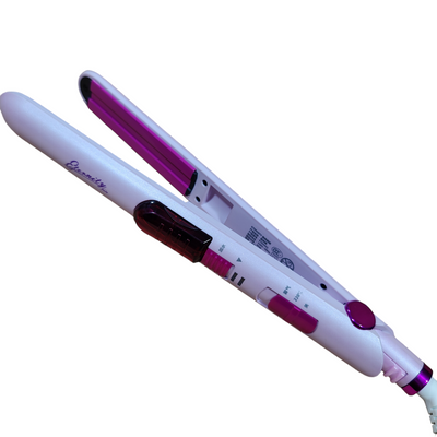 Korean Steam Hair Straightener ETERNITY JOY CERAMIC PLATES INSTANT RESULTS FAST HEAT UP
