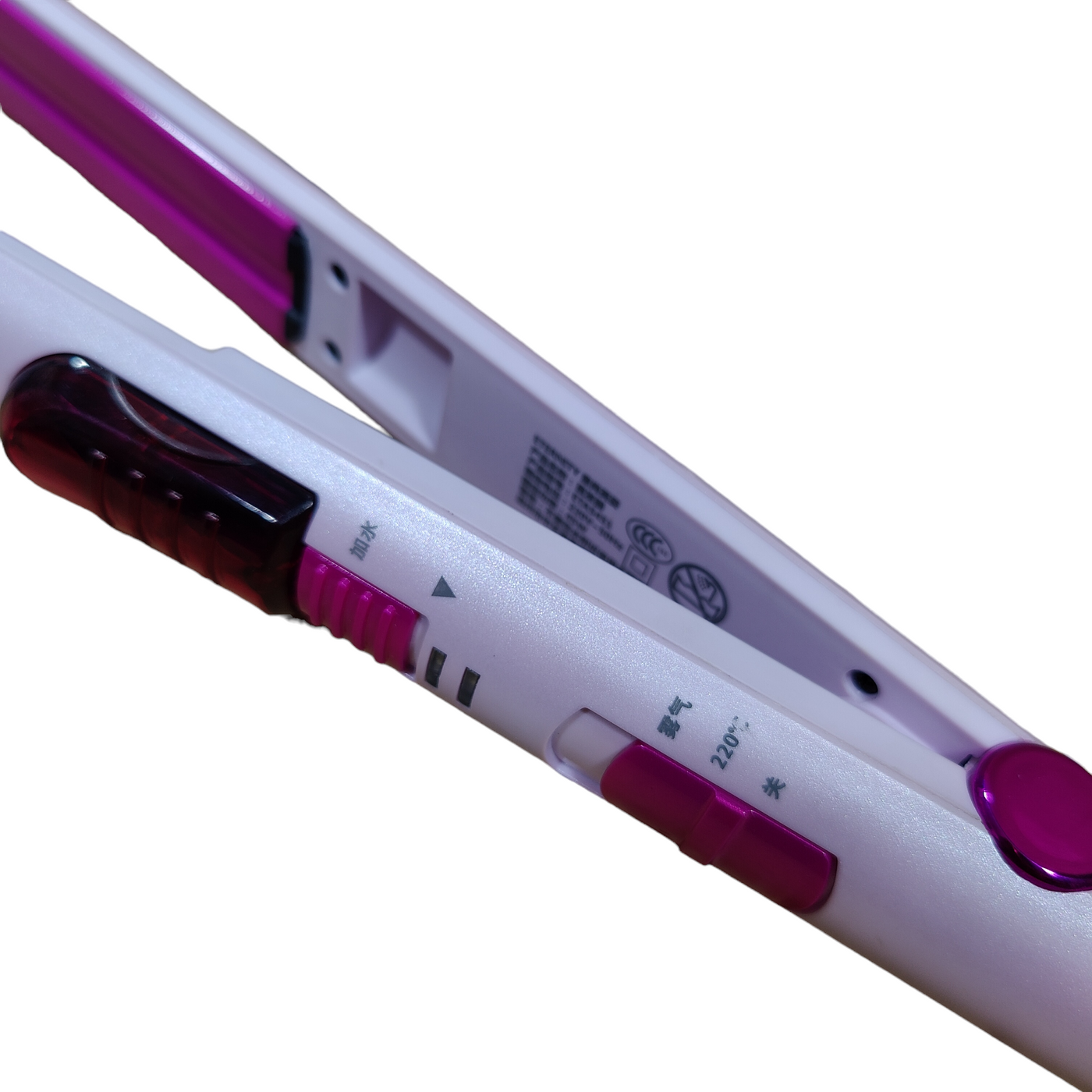 Korean Steam Hair Straightener ETERNITY JOY CERAMIC PLATES INSTANT RESULTS FAST HEAT UP