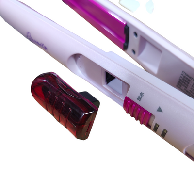 Korean Steam Hair Straightener ETERNITY JOY CERAMIC PLATES INSTANT RESULTS FAST HEAT UP