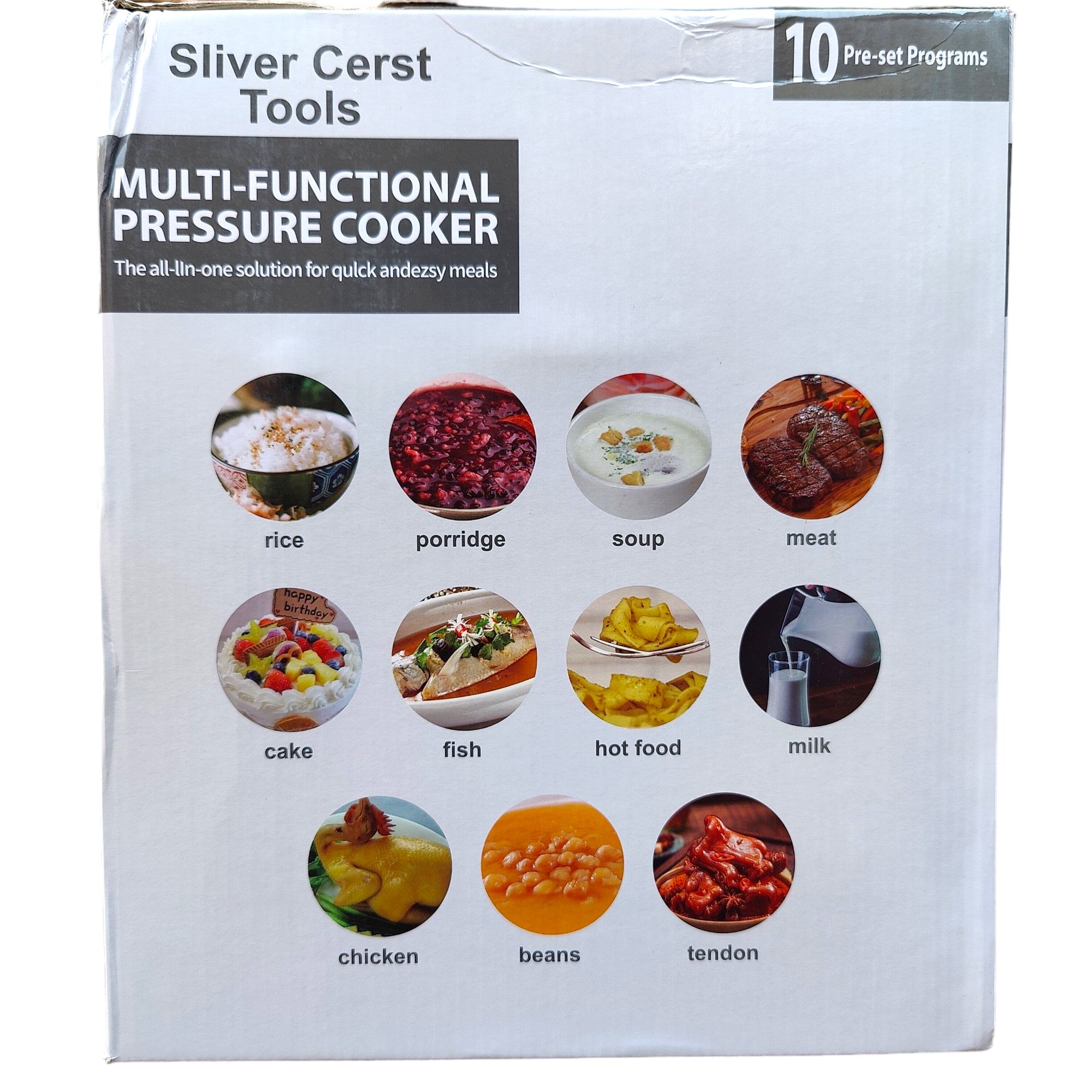 MULTIFUNCTIONAL Electric Pressure Cooker All in 1 cooking 6 litre 1000 watts with timer