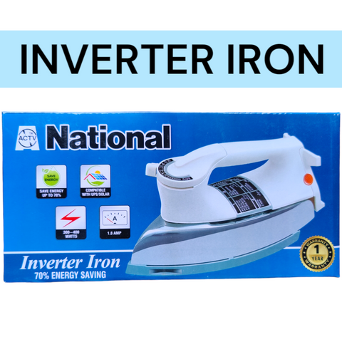 ELECTRIC INVERTER DRY IRON 400 WATTS UPS/SOLAR WORKING