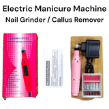 Electric Manicure Machine Nail Grinder Callus Remover Rotatory Detail Carver