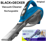 BLACK+DECKER Pet FurBuster Vacuum Cleaner Rechargeable Lithium Battery