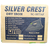 SILVER CREST Heavy Weight Luxury Iron SC-1177AF DRY IRON 5 years warranty