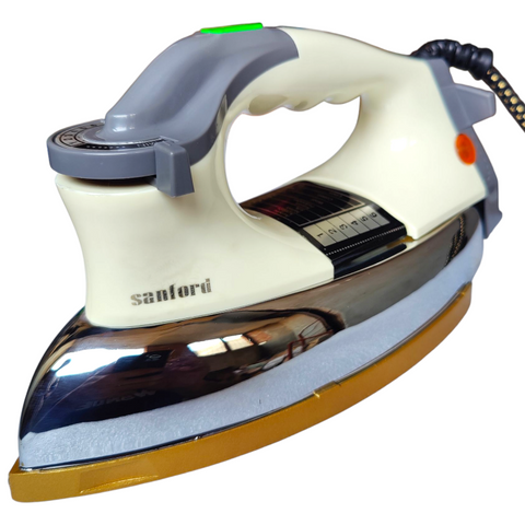 SANFORD DRY IRON HEAVY WEIGHT SF31MD Non Stick Coating Soleplate 3 Years Warranty