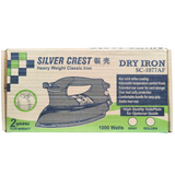SILVER CREST Heavy Weight Classic Iron SC-1077AF DRY IRON 5 years warranty