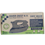 SILVER CREST Heavy Weight Classic Iron SC-1077AF DRY IRON 5 years warranty