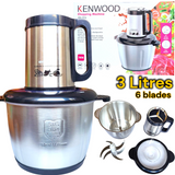 KENWOOD CHOPPER 6 BLADES 3 LITRES 700 WATTS